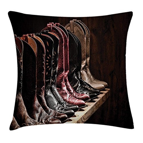 ZMYGH Western Decor Throw Pillow Cushion Cover by,...