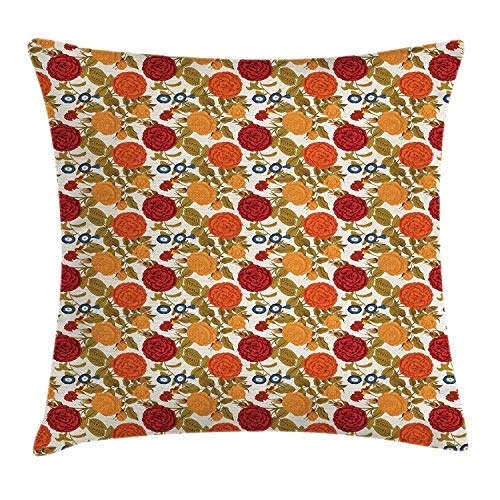 ZMYGH Garden Art Throw Pillow Cushion Cover, Classic...