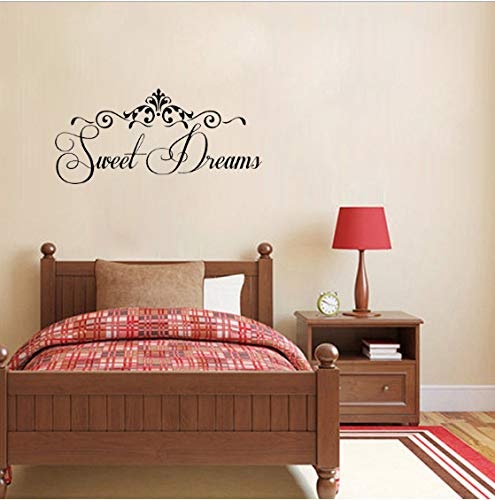 Fashion Sweet Dreams Art home PVC Removeable Wall Sticker Decal 55x25cm