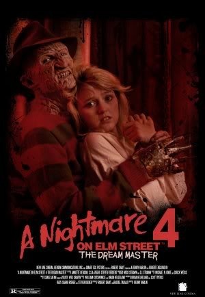 Nightmare ON ELM Street 4 - The Dream Master - Movie Wall Art Poster Print - 43cm x 61cm / 17 Inches x 24 Inches A2 Freddy Krueger