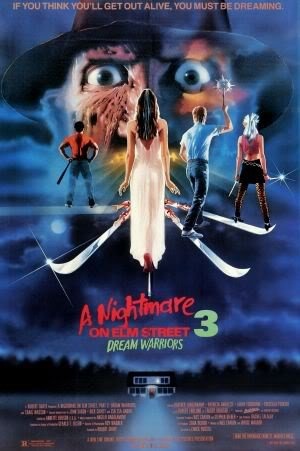 Nightmare ON ELM Street 3 - Dream Warriors - Movie Wall Art Poster Print - 43cm x 61cm / 17 Inches x 24 Inches A2 Freddy Krueger