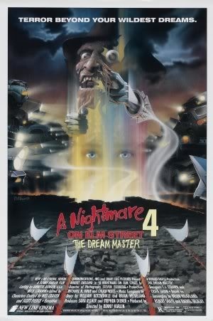 Nightmare ON ELM Street 4 - The Dream Master - Movie Wall Art Poster Print - 43cm x 61cm / 17 Inches x 24 Inches A2 Freddy Krueger
