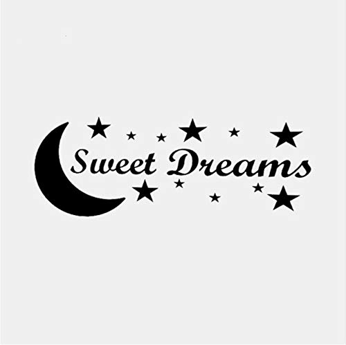 AIPIOR Cartoon Sweet Dreams Moon Sterne Art Decor PVC...