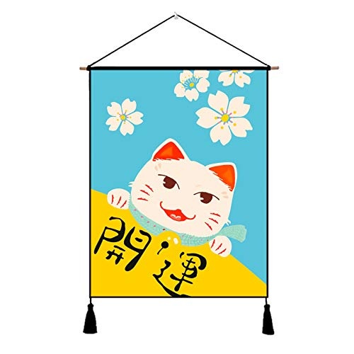 Zhou.Dream team Japanische Art glückliche Katze...