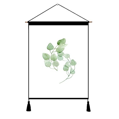 Zhou.Dream team Einfache kleine frische Wohnzimmer minimalistischen europäischen grünen Reis Esszimmer Wandbehang Sofa Meter Box Cover Tuch Baumwolle und Leinen Malerei