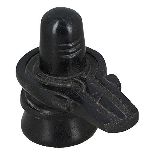 Hindu-Gott Shiva Lingam-Statue Für Puja, Steinbildhauerei