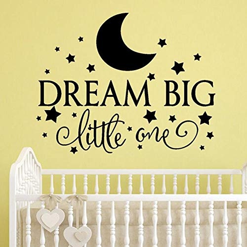 L22LW Wandtattoos Aufkleber Pvc Dream Big Removable Art Vinyl Wandgemälde Home Room Decor Wandaufkleber Dekorationen Für Zuhause Aufkleber