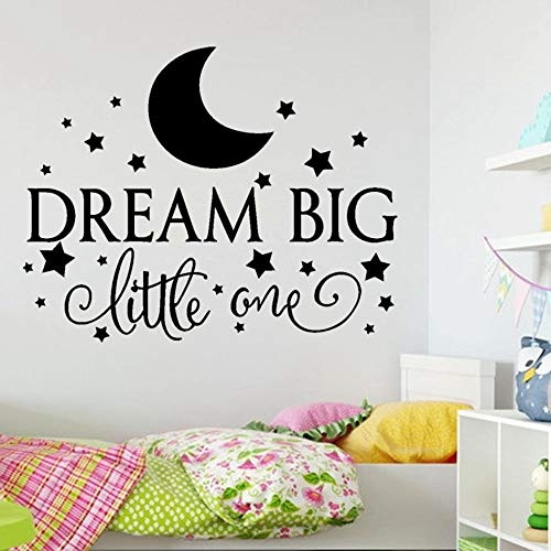 L22LW Wandtattoos Aufkleber Pvc Dream Big Removable Art Vinyl Wandgemälde Home Room Decor Wandaufkleber Dekorationen Für Zuhause Aufkleber