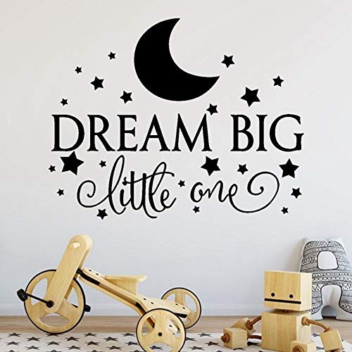 L22LW Wandtattoos Aufkleber Pvc Dream Big Removable Art Vinyl Wandgemälde Home Room Decor Wandaufkleber Dekorationen Für Zuhause Aufkleber