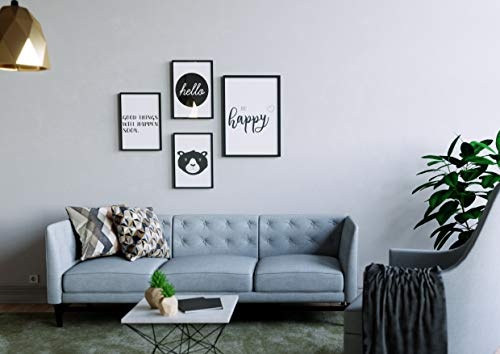 Lifestyle Lover Fine Art Kunstdruck DIN A4 schwarz-weißes Bild Poster Print -ohne Rahmen- zur Deko im Büro Wohnung als Geschenk Dream Big