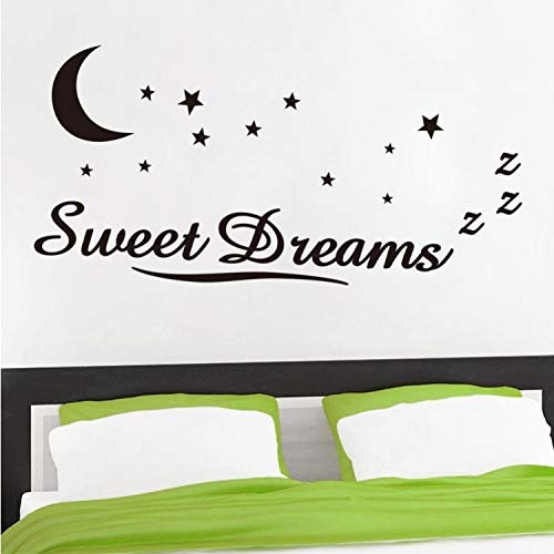 Asade Wall Sticker Quotes Sweet Dreams Moon Stars Quote...