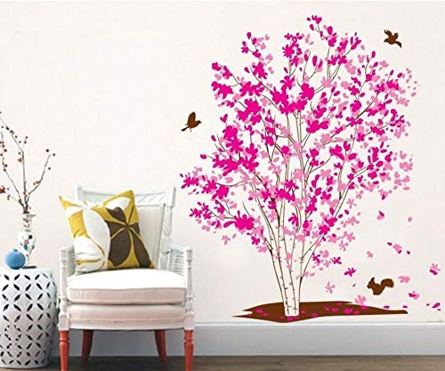 Romantic Dream tree Wandaufkleber Entfernbarer Wohnzimmer-Hintergrund Art Decals-Aufkleber