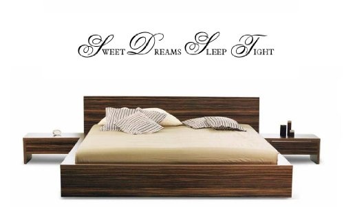 (groß)Sweet Dreams, Sleep TightWandtattoo, Vinyl,...