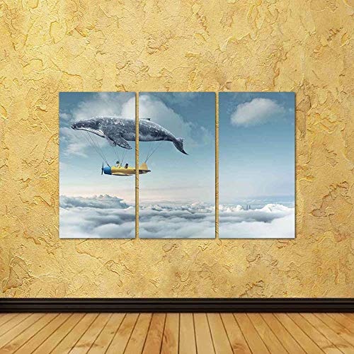 ArtzFolio Take Me to The Dream D2 Split Art Painting Panel On Sunboard 37.7 X 24Inch