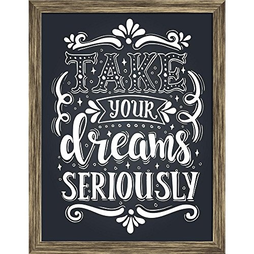 Pitaara Box Take Your Dreams Seriously Typography Art...