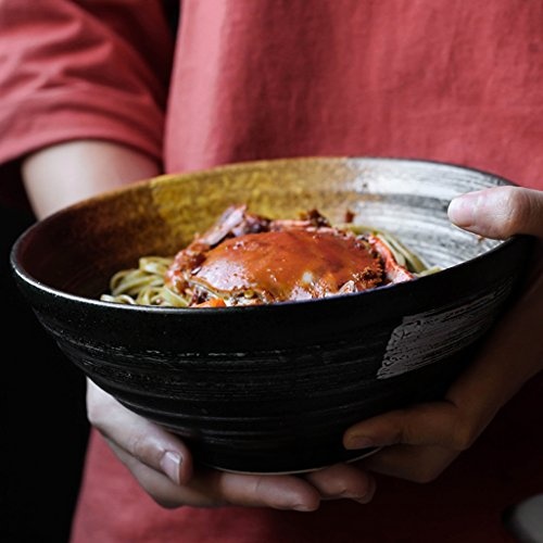 Japanischen Stil Keramik Salat Schüssel 900 ml Suppe Schüssel Geschirr Schüssel Haushalt Ramen Schüssel