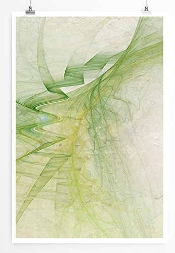 Green Dream - modernes abstraktes Bild Sinus Art - Bilder, Poster und Kunstdrucke