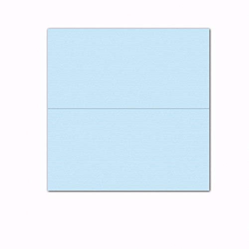 Tischkarte/Platzkarte/Namenskarte - Hellblau/Pastell / 100 Stück / 10,0 x 5,0 cm