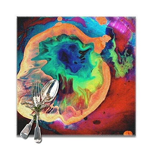 Dimension Art Lucid Dream Placemats Set of 6/4 for Dining...