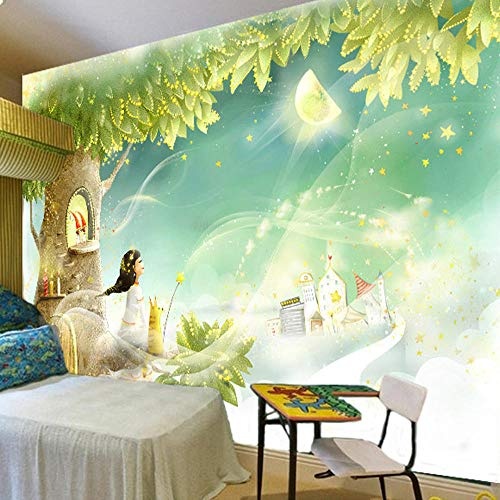 Custom Photo Wallpaper 3D Dream Cartoon Children Room Living Room Bedroom Home Decoration Wall Art Mural Wallpaper For Walls 250 * 175Cm