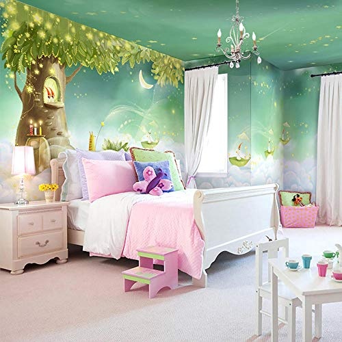 Custom Photo Wallpaper 3D Dream Cartoon Children Room Living Room Bedroom Home Decoration Wall Art Mural Wallpaper For Walls 250 * 175Cm