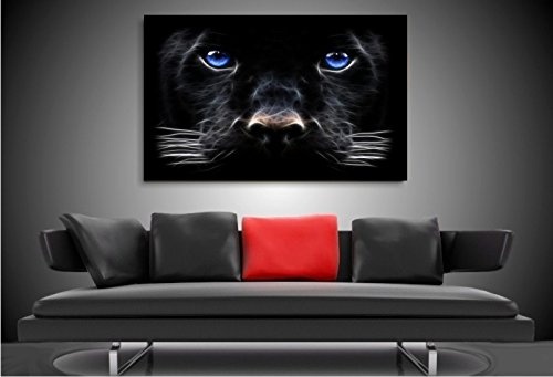 Bild auf Leinwand - Tiere Hundegesicht - Fotoleinwand24 / AA0644 / Bunt / 120x80 cm