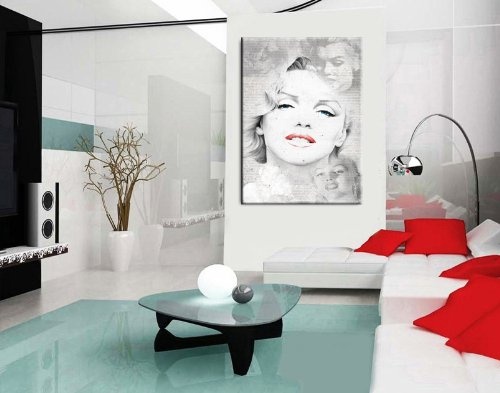 Wandbild Marilyn Monroe Bild 100x70cm k. Poster / Bild...