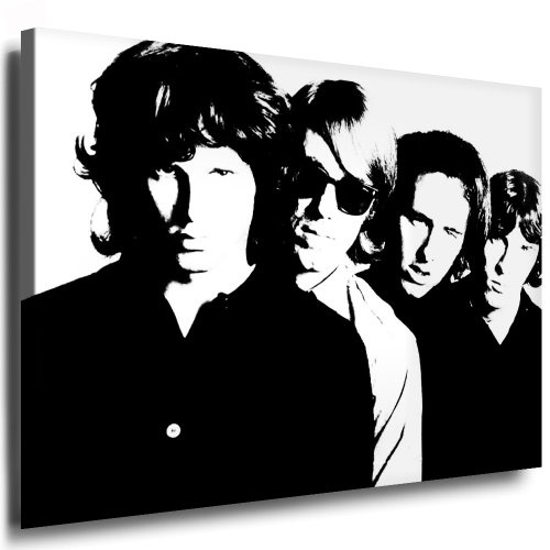 Kunstdruck "the Doors - Jim Morrison" / Bild 100x70cm / Leinwandbild fertig auf Keilrahmen / Leinwandbilder, Wandbilder, Poster, Pop Art Gemälde, Kunst - Deko Bilder