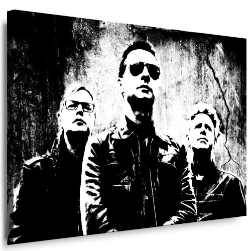 Kunstdruck Depeche Mode Leinwandbild fertig auf Keilrahmen / Leinwandbilder, Wandbilder, Poster, Pop Art Gemälde, Kunst - Deko Bilder