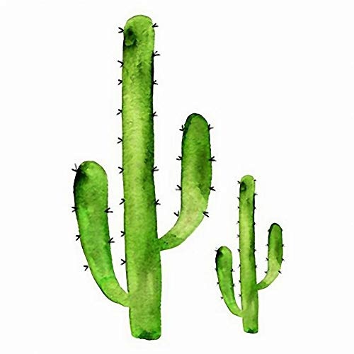 LLTYED Tropischer Kaktus Leinwand Gemälde Für...