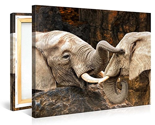 Gallery of Innovative Art - Elephant Love - 100x75cm...