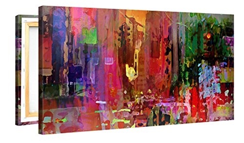 Big City Life - Premium Canvas Art Print Wall Decor -...