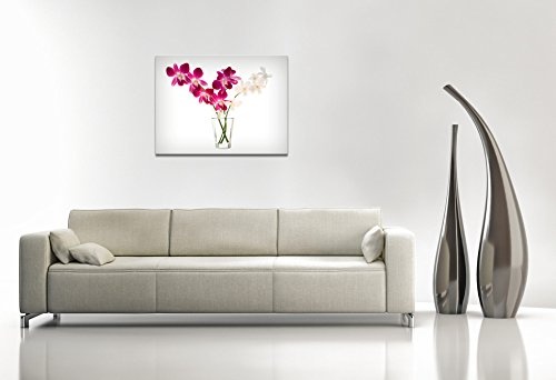 Gallery of Innovative Art - Orchids 2 - 100x75cm Premium Kunstdruck Wand-Bild - Leinwand-Druck in deutscher Marken-Qualität - Leinwand-Bilder auf Holz-Keilrahmen als moderne Wanddekoration