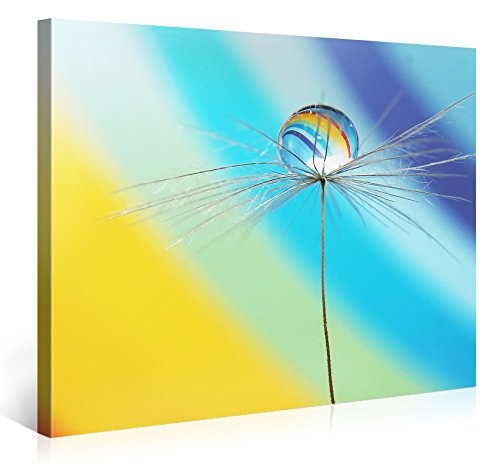 Gallery of Innovative Art - Rainbow Light - 100x75cm Premium Kunstdruck Wand-Bild - Leinwand-Druck in deutscher Marken-Qualität - Leinwand-Bilder auf Holz-Keilrahmen als moderne Wanddekoration