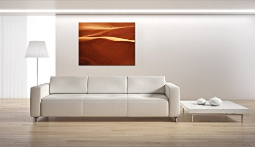 Gallery of Innovative Art - Sand Mountain - 100x75cm Premium Kunstdruck Wand-Bild - Leinwand-Druck in deutscher Marken-Qualität - Leinwand-Bilder auf Holz-Keilrahmen als moderne Wanddekoration