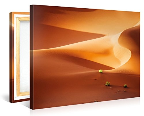Gallery of Innovative Art - Sexy Sand Curves - 100x75cm Premium Kunstdruck Wand-Bild - Leinwand-Druck in deutscher Marken-Qualität - Leinwand-Bilder auf Holz-Keilrahmen als moderne Wanddekoration