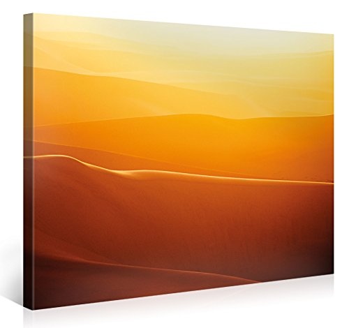 Gallery of Innovative Art - Desert Heat - 100x75cm Premium Kunstdruck Wand-Bild - Leinwand-Druck in deutscher Marken-Qualität - Leinwand-Bilder auf Holz-Keilrahmen als moderne Wanddekoration