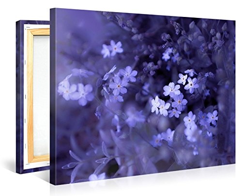 Gallery of Innovative Art - Epic Blue Flowers - 100x75cm...