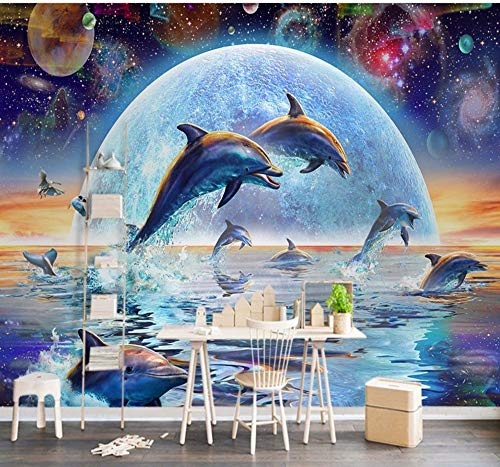 Wandbilder Tapete 3D Moderne Handgemalte Kreative Wal...