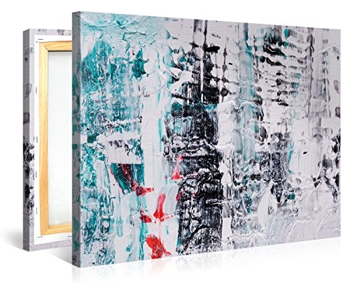 Premium Kunstdruck Wand-Bild - Snowstorm - 100x75cm -...