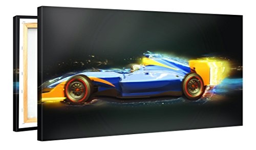 Premium Kunstdruck Wand-Bild - Formula 1 Artwork -...