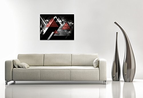 Premium Kunstdruck Wand-Bild - Blurred Vision - 100x75cm - XXL Leinwand-Druck in deutscher Marken-Qualität - Leinwand-Bilder auf Holz-Keilrahmen als moderne Wohnzimmer-Deko