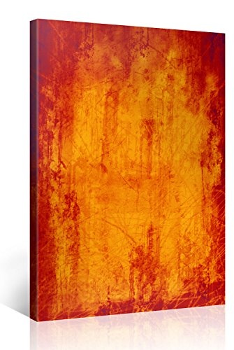 Premium Kunstdruck Wand-Bild - Fire - 75x100cm - Modern...
