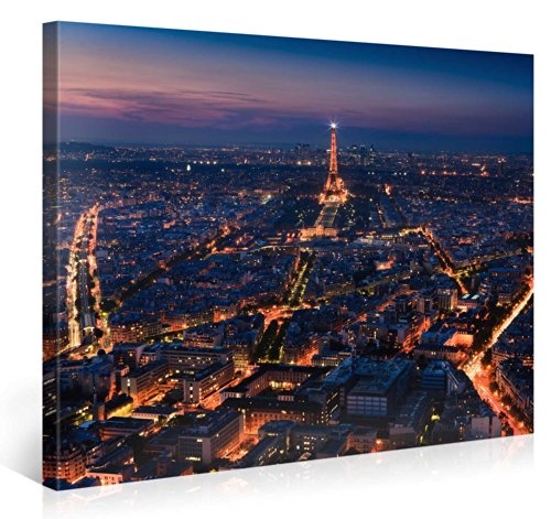 Gallery of Innovative Art Paris Skyline - 100x75cm...