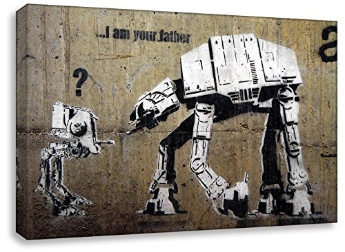 Kunstbruder Banksy Kunstbild - I Am Your Father (Div....