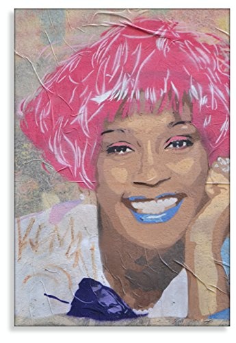 Kunstbruder Zimmerbild Red Hair Houston (Div. Grössen) - Kunstdruck auf Leinwand/Wandbild Streetart Bild 100x120cm