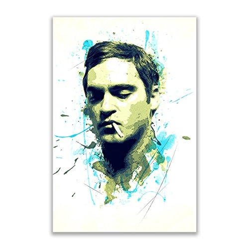 Kunstbruder Joaquin Phoenix Color (Div. Größen) - Kunst Druck auf Leinwand 40x60cm