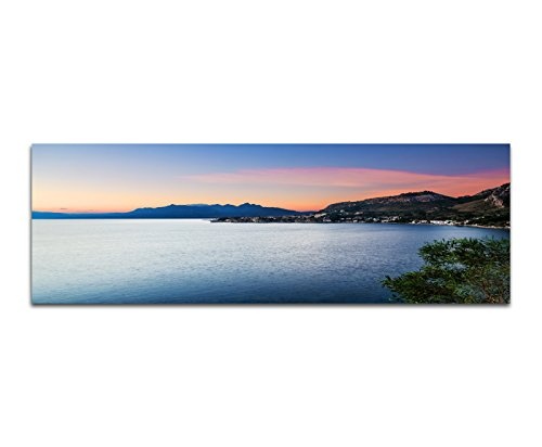 XXL Wandbild 150x50cm Italien Sizilien Meer Küste...