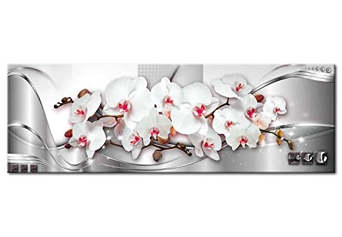 murando - Bilder Blumen Orchidee 150x50 cm Vlies Leinwandbild 1 TLG Kunstdruck modern Wandbilder XXL Wanddekoration Design Wand Bild - Orchidee Blumen b-A-0086-b-c