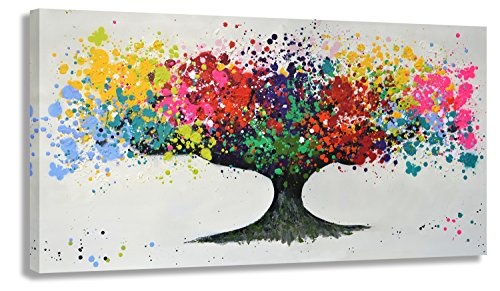 Kunstdruck auf Leinwand - der Baum by BW (Div....